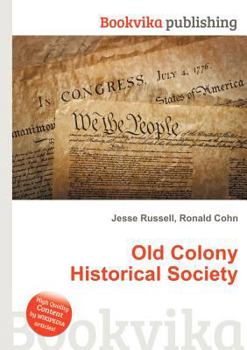 Paperback Old Colony Historical Society Book