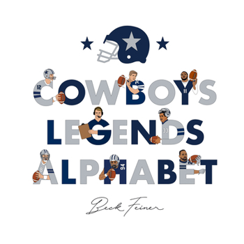 Hardcover Cowboys Legends Alphabet Book