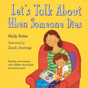 Hardcover Let's Talk About When Someone Dies Book