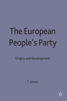 Hardcover The European People's Party: Origins and Development Book