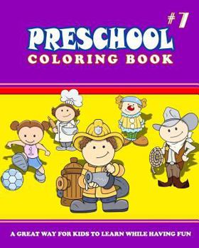 Paperback PRESCHOOL COLORING BOOK - Vol.7: preschool activity books Book