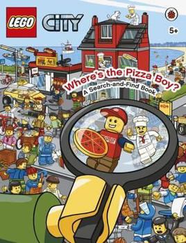 Paperback LEGO CITY Where's the Pizza Boy? A Search-and-Find Book