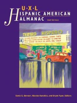 Hardcover UXL Hispanic American Reference Library: Almanac Book