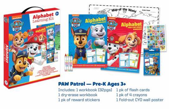 Paw Patrol Alphabet Learning Kit