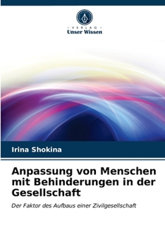 Paperback Anpassung von Menschen mit Behinderungen in der Gesellschaft [German] Book