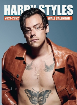 Hardcover HARRY STYLES Calendar 2021-2022: EXCLUSIVE Harry Styles Photos (8.5x11 Inches Large Size) 18 Months Wall Calendar Book