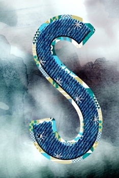 S: Initial Monogram Journal to write in Positive Thoughts for Women Teens Girls gifts holidays