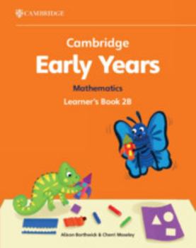 Paperback Cambridge Early Years Mathematics Learner's Book 2b: Early Years International Book