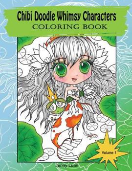 Paperback Chibi Doodle Whimsy Characters: coloring book