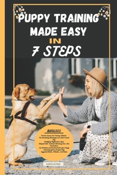 Paperback Puppy Training Made Easy in 7 Steps Book