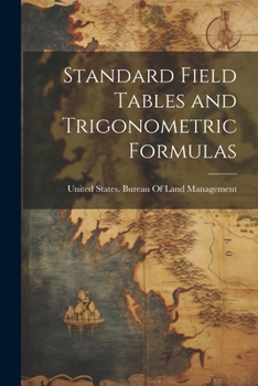 Paperback Standard Field Tables and Trigonometric Formulas Book