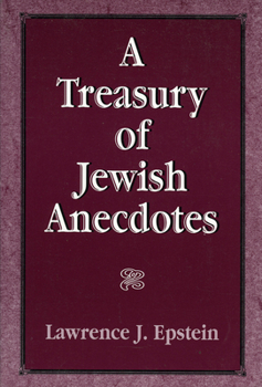 Hardcover A Treasury of Jewish Anecdotes Book