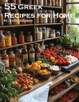 Paperback 55 Greek Recipes for Home Book