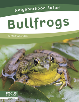 Library Binding Bullfrogs Book