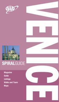 Spiral-bound AAA Spiral Guide Venice Book