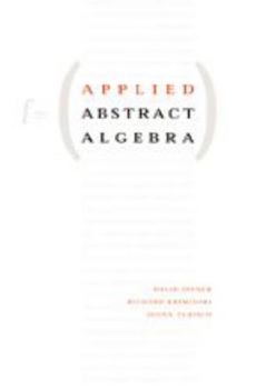 Hardcover Applied Abstract Algebra Book