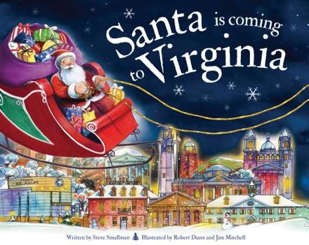 Hardcover Santa Is Coming to Virginia Book
