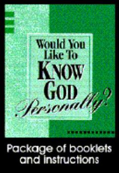 Paperback Would You Like to Know God Personally Book