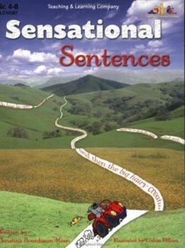 Paperback Sensational Sentences: With Six Write-On, Wipe-Off Sentence Strips Book