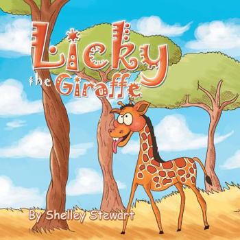 Paperback Licky the Giraffe Book