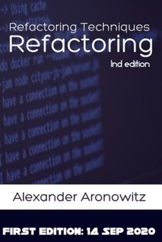 Paperback Refactoring: Refactoring Techniques Book