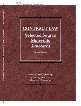 Paperback Contract Law, Selected Source Materials Annotated (Selected Statutes) Book