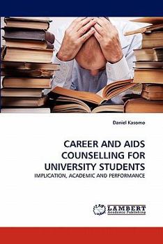 Paperback Career and AIDS Counselling for University Students Book