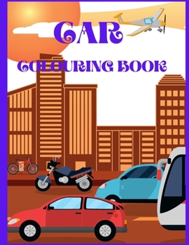 Paperback Car Colouring Book