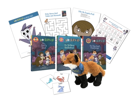 The Nocturnals Early Reader Set and Plush Activity Pack