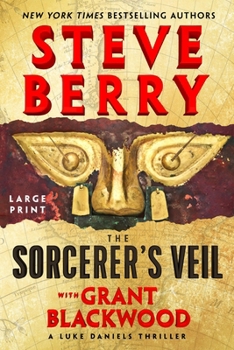 Paperback The Sorcerer's Veil [Large Print] Book