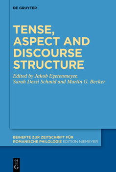 Hardcover Tense, Aspect and Discourse Structure Book