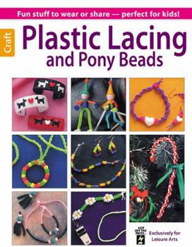 Paperback Plastic Lacing and Pony Beads Book