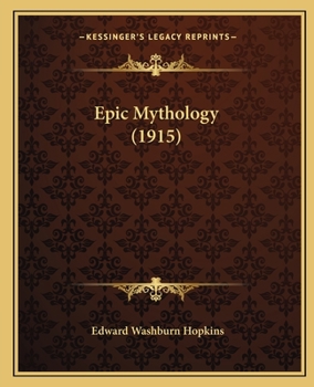 Paperback Epic Mythology (1915) Book