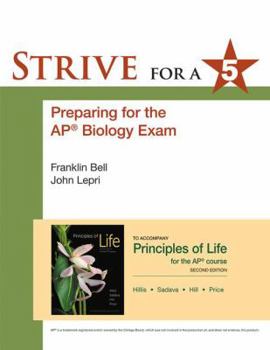 Paperback Strive for a 5: Preparing for the AP Biology Exami Book