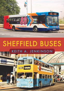 Paperback Sheffield Buses Book