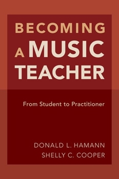 Hardcover Becoming a Music Teacher: From Student to Practitioner Book