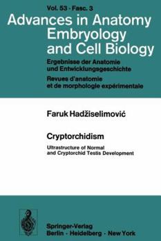 Paperback Cryptorchidism: Ultrastructure of Normal and Cryptorchid Testis Development Book