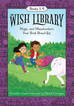 Paperback The Wish Library Magic and Misadventure 4-Book Boxed Set Book