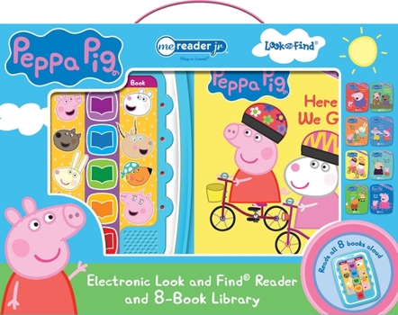 Board book Peppa Pig: Me Reader Jr: Electronic Look and Find Reader and 8-Book Library [With Electronic Reader and Battery] Book