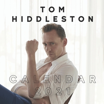 Paperback Tom Hiddleston: 2021-2022 calendar 8.5 x 8.5 glossy paper Book