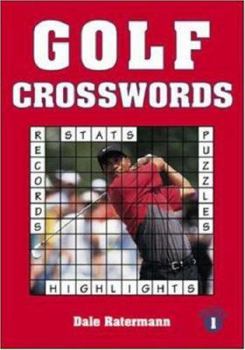 Paperback Golf Crosswords Book