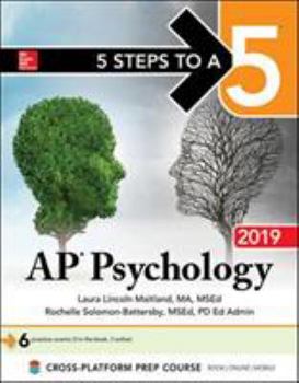 Paperback 5 Steps to a 5: AP Psychology 2019 Book
