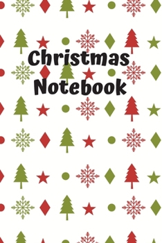 Christmas Notebook: Notebooks Marble - Christmas Gifts Notebook-Blank Recipe Book to Write In - Personal Recipe Cook Book for Home - 120 Pages 6x9