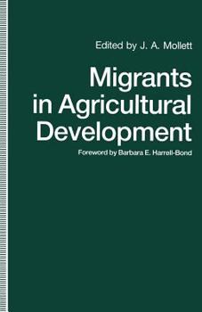 Paperback Migrants in Agricultural Development: A Study of Intrarural Migration Book