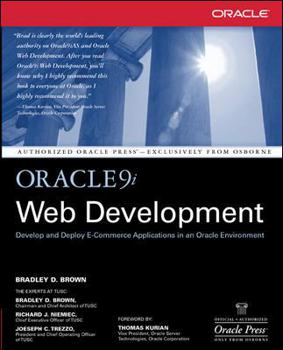 Paperback Oracle9i Web Development Book