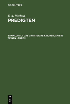 Hardcover Das christliche Kirchenjahr in seinen Lehren [German] Book