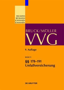 Hardcover §§ 178-191; Allgemeine Unfallversicherungsbedingungen 2008 (Großkommentare der Praxis) (German Edition) [German] Book