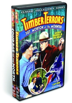 DVD Morton of the Mounties Collection: Courage of the North / Timber Terrors Book