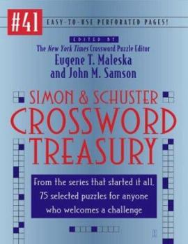 Paperback Simon and Schuster's Crossword Treasury #41 Book