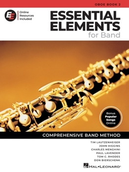 Essential Elements for Band - Oboe Book 2 with EEi